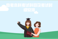 湖北第二師范學院自考本科考試科目及考試時間安排