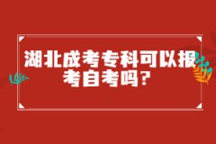 湖北成考?？瓶梢詧罂甲钥紗?？